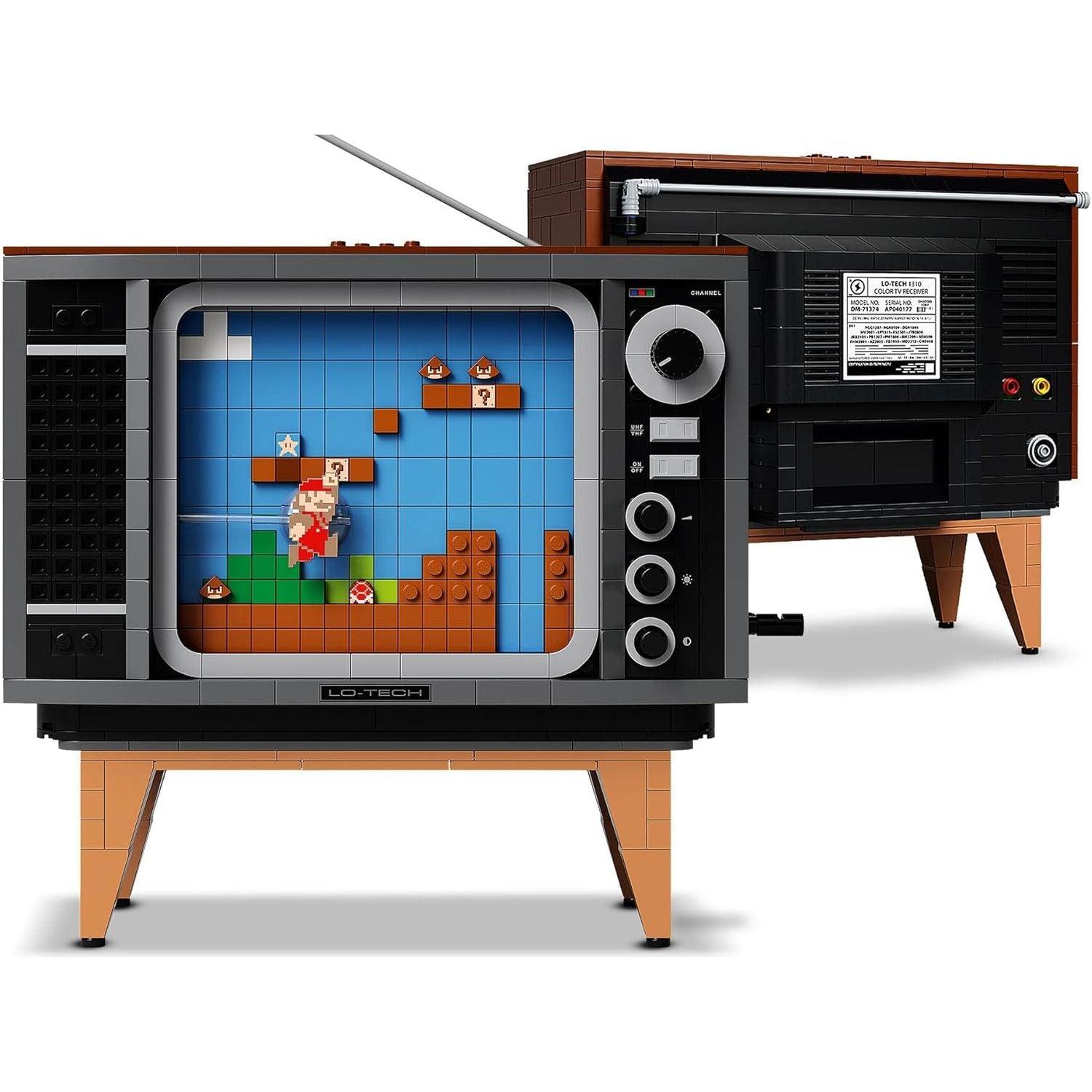 LEGO® Nintendo Entertainment System™ 71374 Building Kit;Creative Set for Adults; Build Your Own NES and TV (Retired)