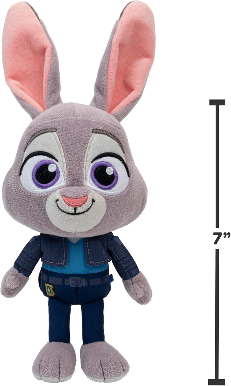 Zootropolis Disney Judy Hopps Soft Toy 20 cm for Kids and Collectors Suitable for Ages 3 and Up