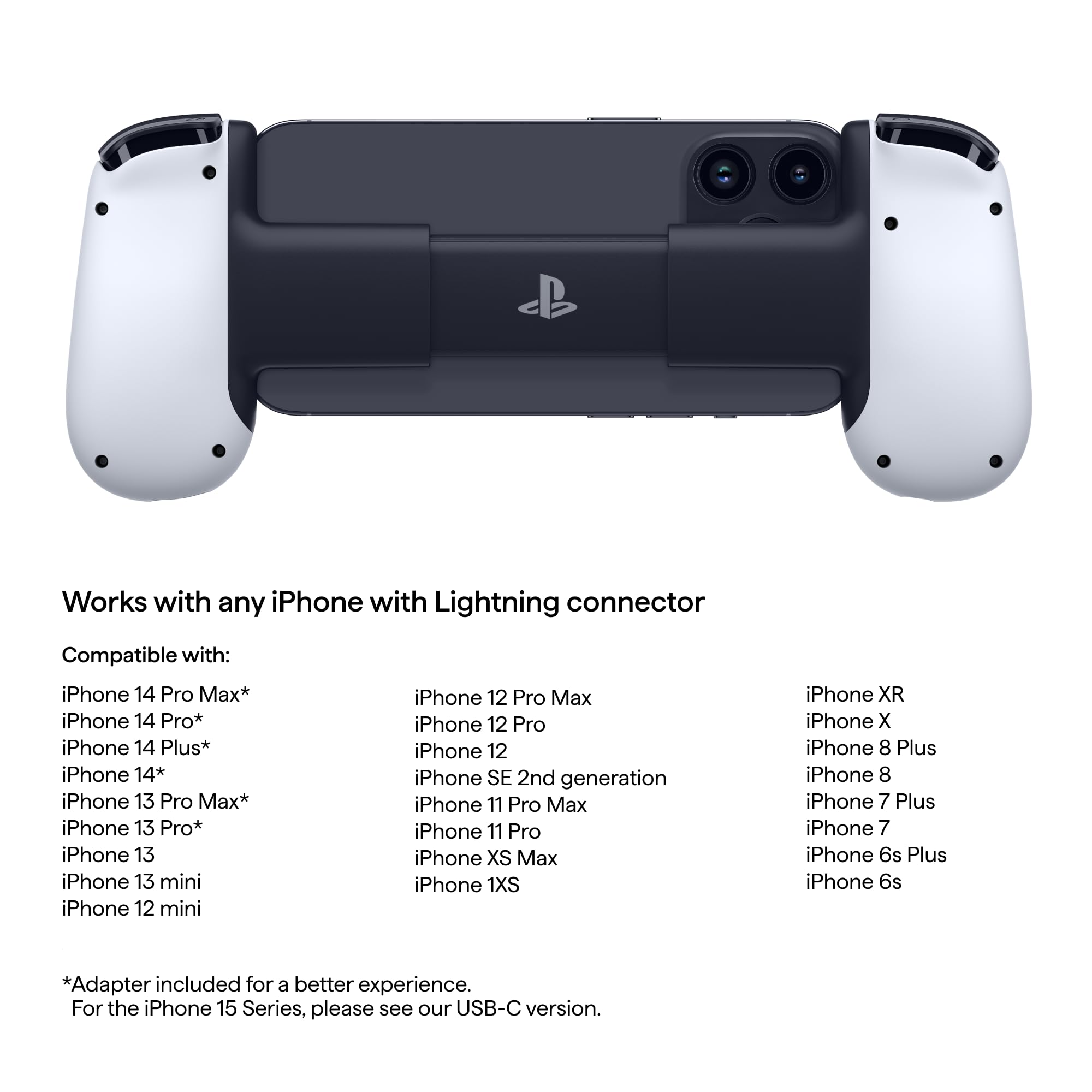 BACKBONE One Mobile Gaming Controller for Android and iPhone 15/16 Series (USB-C) - 2nd Gen