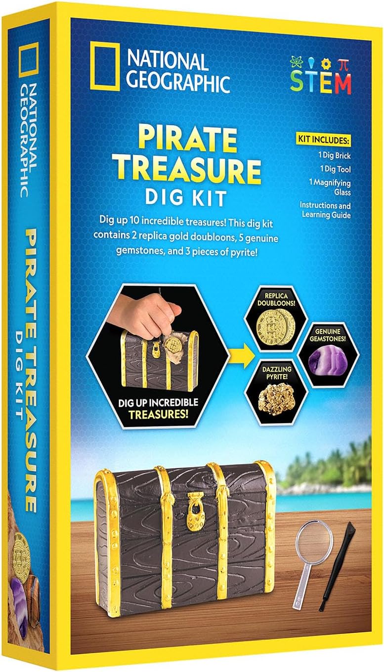 National Geographic Pirate Treasure Dig Kit