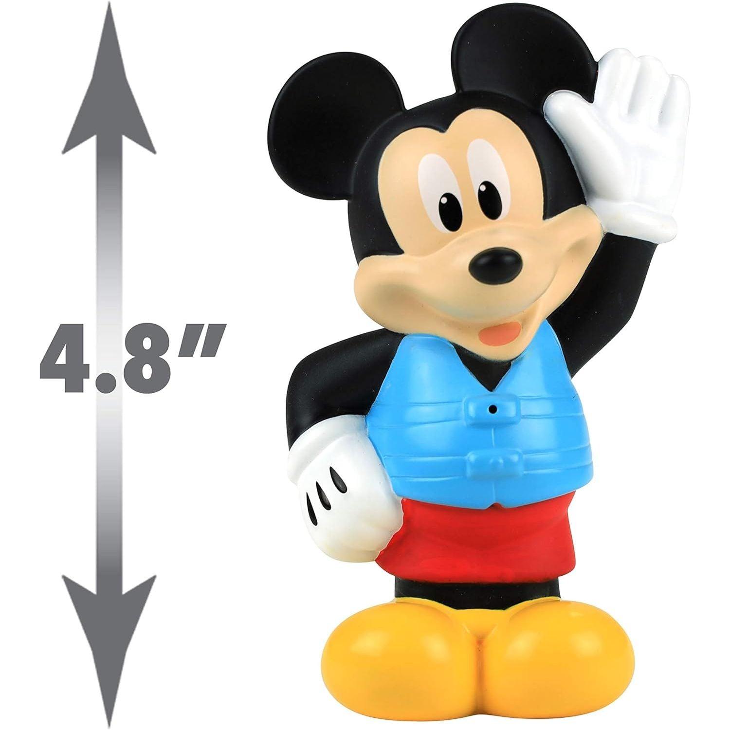 مجموعة ألعاب الاستحمام ميكي ماوس من ديزني جونيور، تتضمن ألعاب ميكي ماوس ودونالد داك وبلوتو المائية