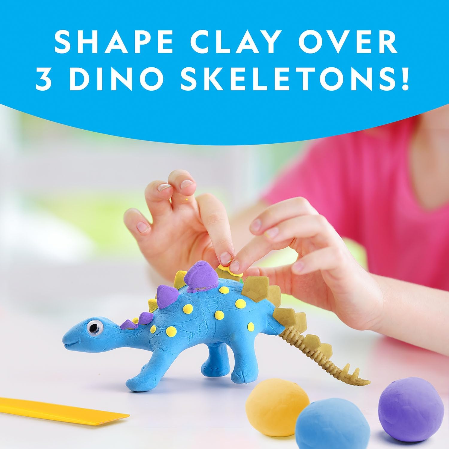 National Geographic - Clay Dinosaur Modeling Kit