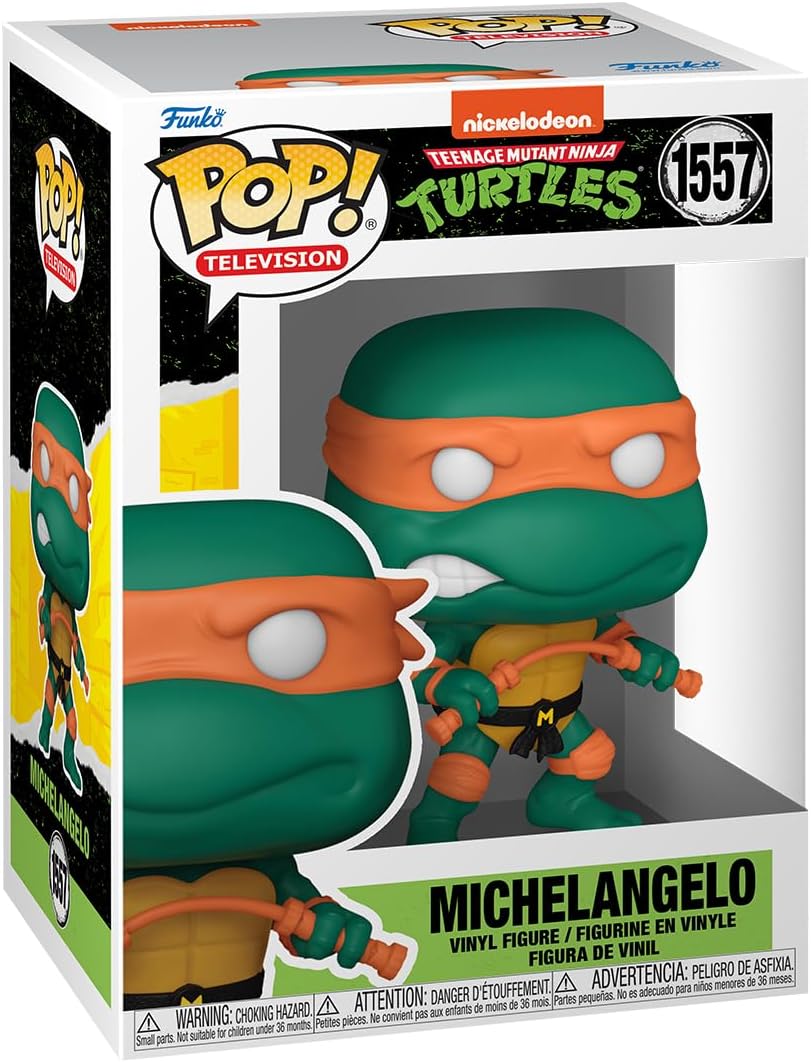 رسوم متحركة من إنتاج شركة Funko Pop!: Nickelodeon - Teenage Mutant Ninja Turtles S4 - Michelangelo