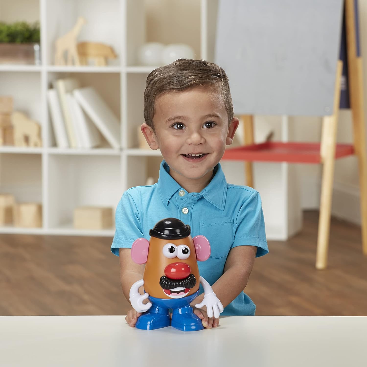 Mr Potato Head Classic Toy For Kids Ages 2 and Up,Includes 13 Parts and Pieces to Create Funny Faces