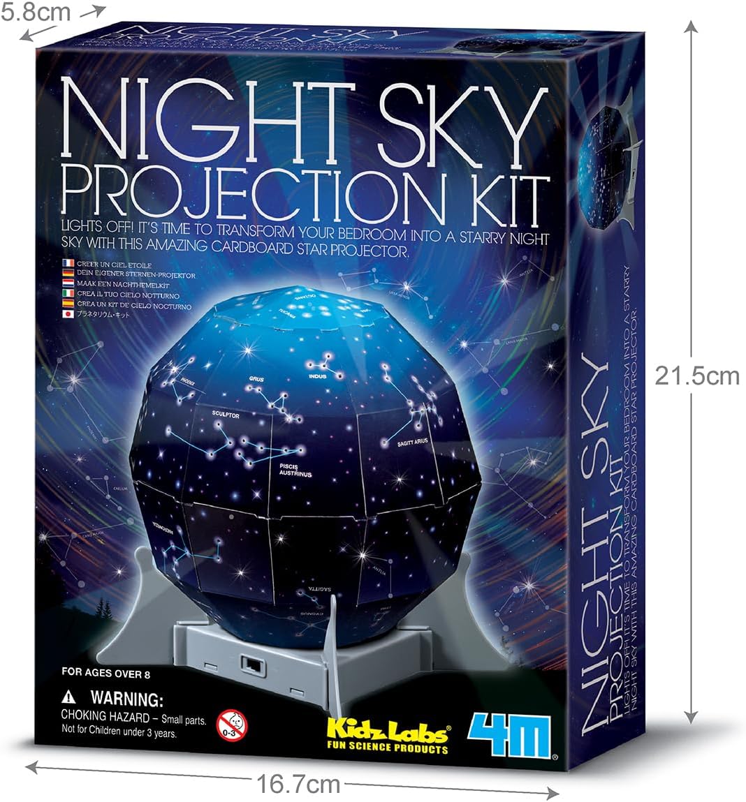 4M KidzLabs Night sky Projection Kit