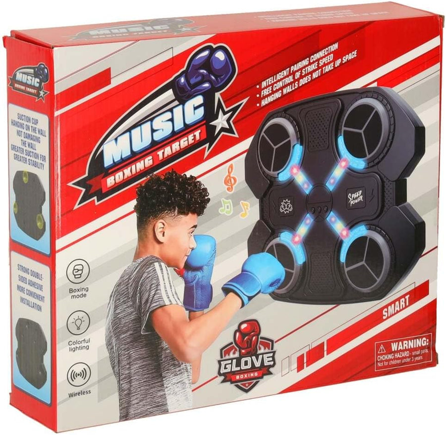 Boxing Music Wall Trainer – Interactive Punching Target with Lights & Sound