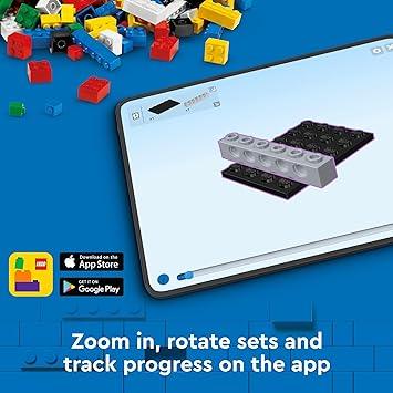 لعبة ليجو 60431 سيتي سبيس اكسبلورر روفر والحياة الغريبة، هدية فضائية للأولاد والبنات من سن 6 سنوات فما فوق مع شخصيتين صغيرتين، روبوت وشخصيات من خارج كوكب الأرض، لعبة تظاهر باللعب بالعلوم والتكنولوجيا والهندسة والرياضيات.