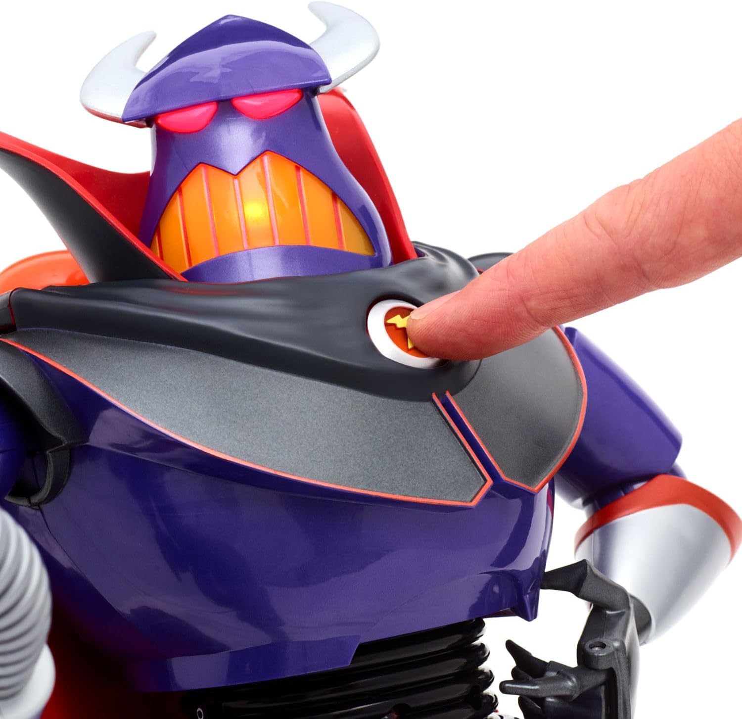 Disney Store Official Evil Emperor Zurg Interactive Talking Action Figure from Toy Story, Features 10+ English Phrases, Interacts with Other Figures and Toys (Copy)