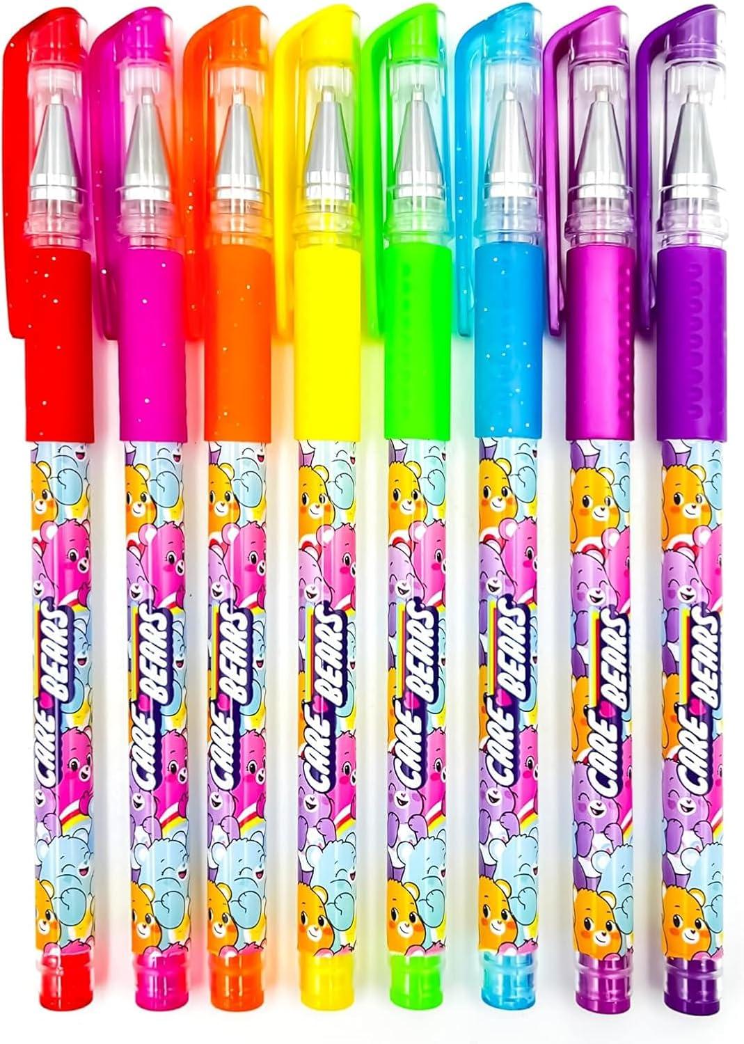 مجموعة القرطاسية المعطرة من Care Bears - لوازم كتابة ممتعة وفواكهية للأطفال