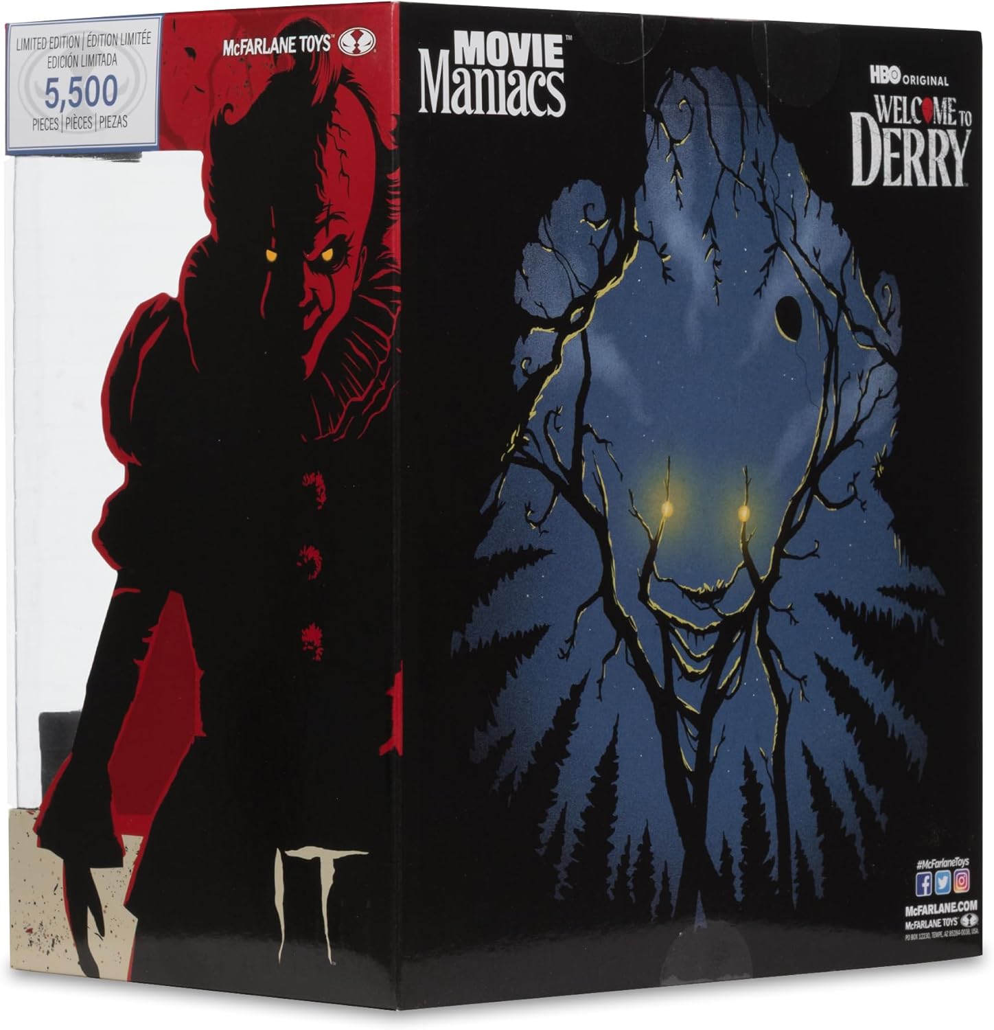 McFarlane Toys- Pennywise (Welcome to Derry) 6in Posed Figure Gold Label