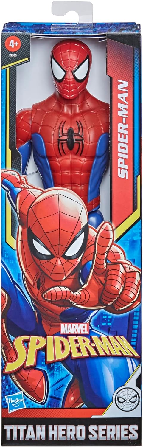 Marvel Titan Hero Series Spider-Man 12-Inch Action Figure with Fx Port