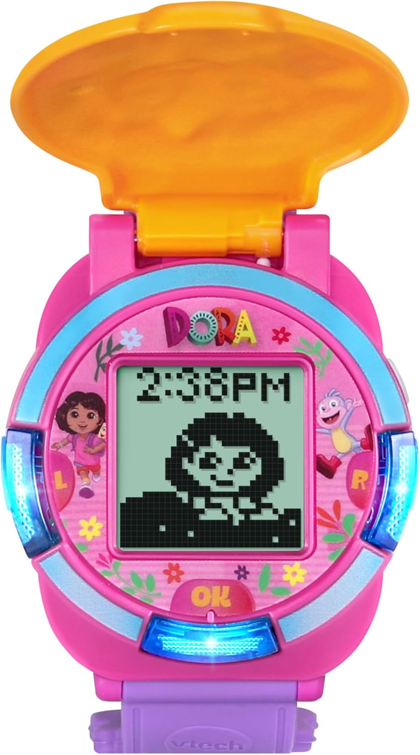 VTech Gabby's Dollhouse Time to Get TinyVTech Dora Time for Learning Adventure Watch