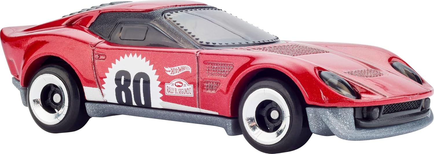 سيارات هوت ويلز، مجموعة من 5 سيارات بمقياس 1:64 مع ديكورات وتغليف قابل للتجميع، مجموعة كور ماتيل بمناسبة الذكرى السنوية الثمانين، مكونة من 5 مركبات