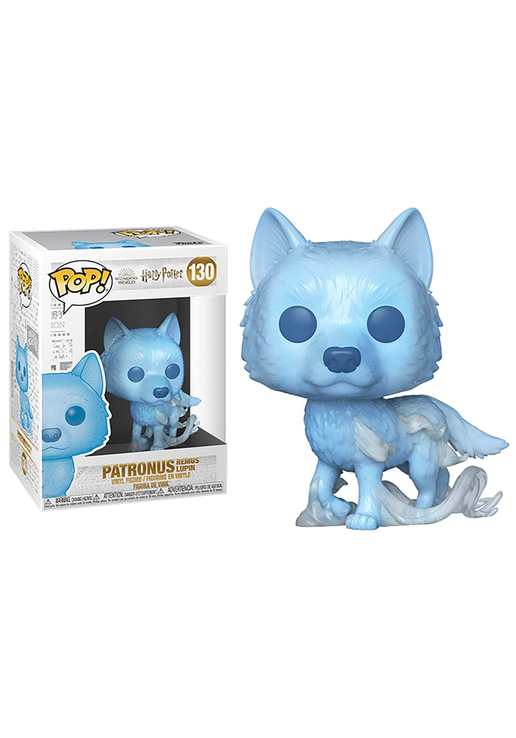 Funko Pop! vinyl figure of a blue Patronus with packaging 