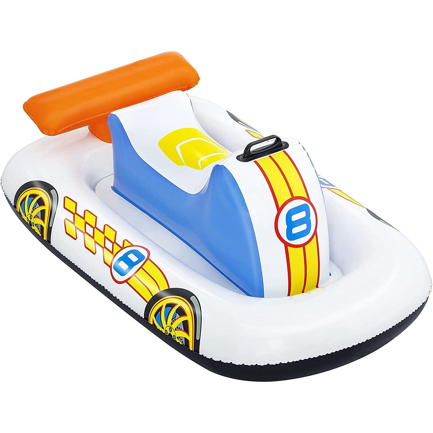 Bestway 41480 Sports Car Ride-On 110X75Cm - BumbleToys - 5-7 Years, Bestway, Boys, Girls, Sand Toys Pools & Inflatables