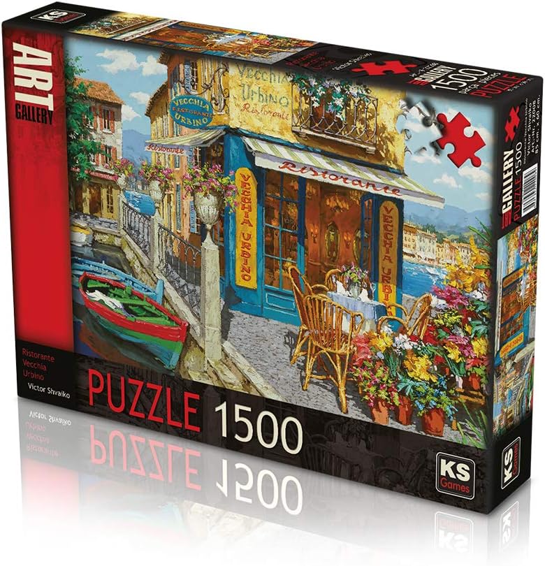 KS Games Ristorante Vecchia Urbino Puzzle - 1500 Pieces