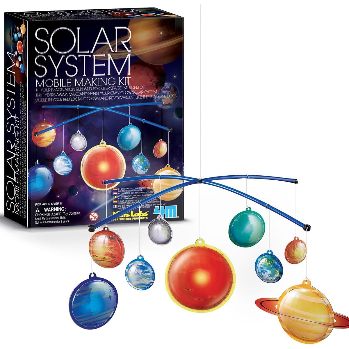 4M KIDZLABS - Glow Solar System Mobile