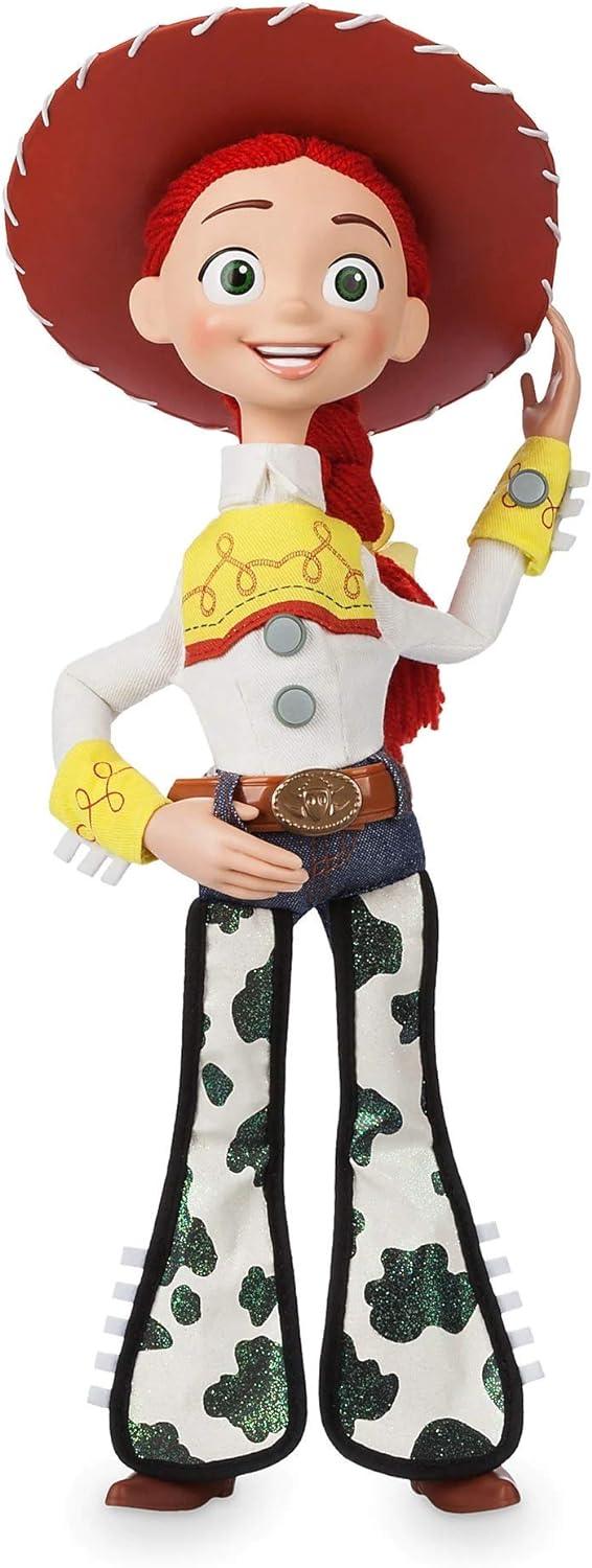 Disney Store Official jessie 15" Interactive Talking Toy Story 4 Figure - 10+ English Phrases & Interacts