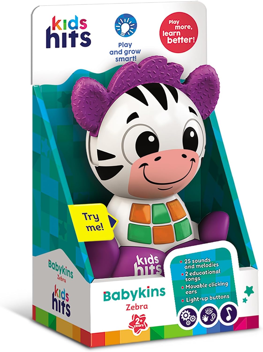 Kids Hits Babykins Zebra العب أكثر وتعلم بشكل أفضل!