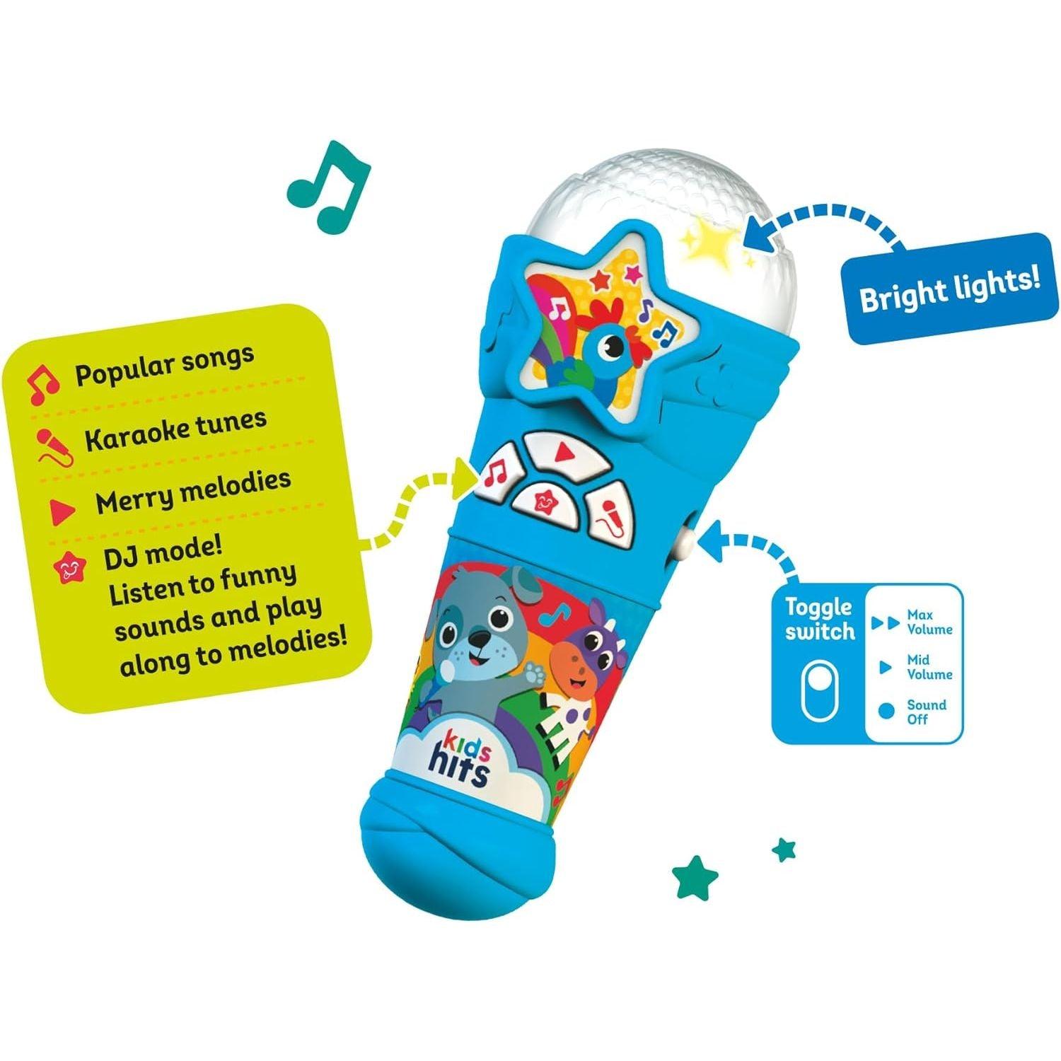 ميكروفون Kids Hits Light Show العب أكثر، وتعلم بشكل أفضل!