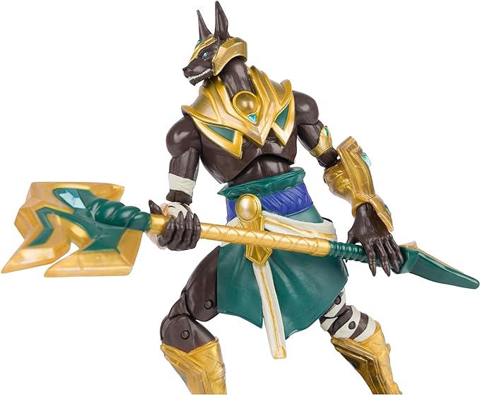 League of Legends, Official Nasus Premium Collectible Action Figure with Base, Over 8-Inches Tall, The Champion Collection