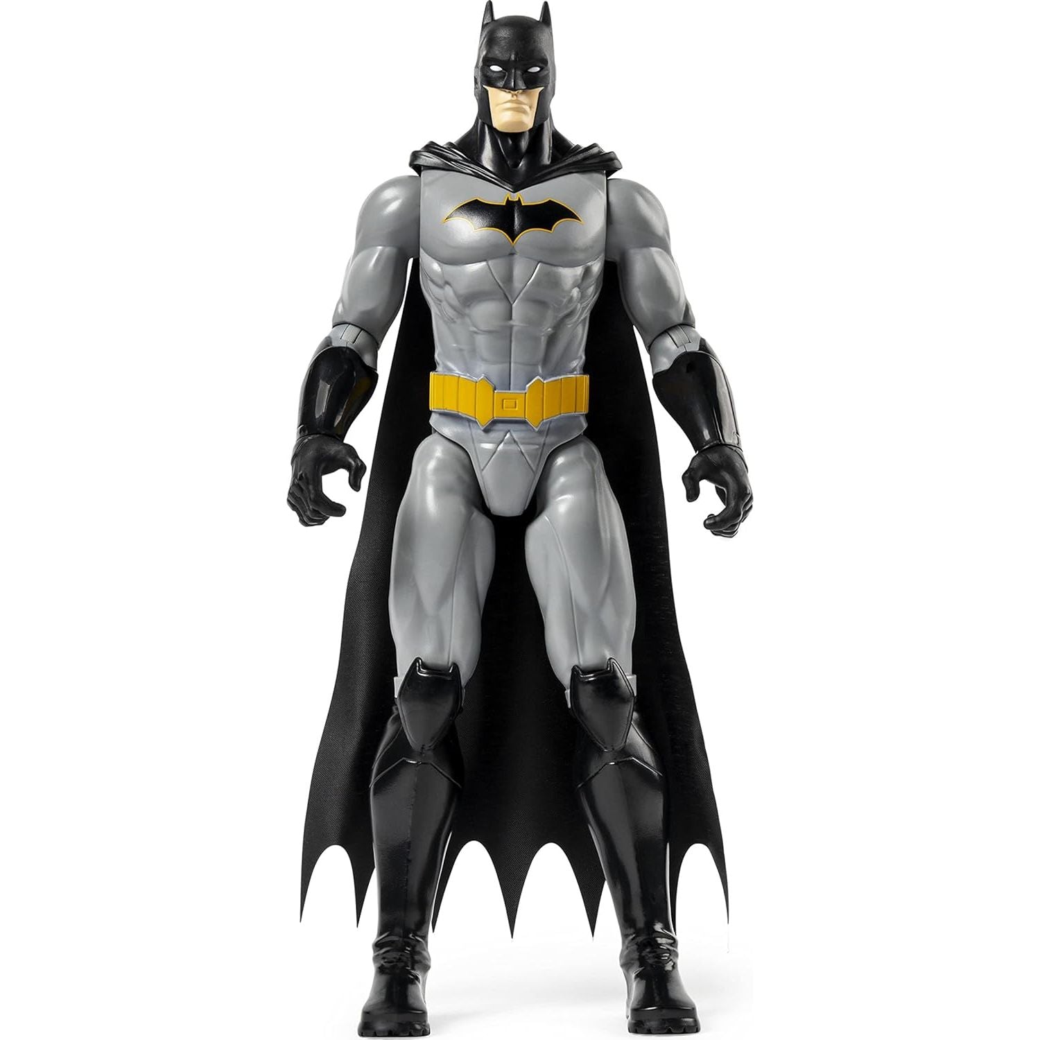 DC Comics Batman 12-inch Bat-Tech Batman Action Figure (Black/Grey Suit)