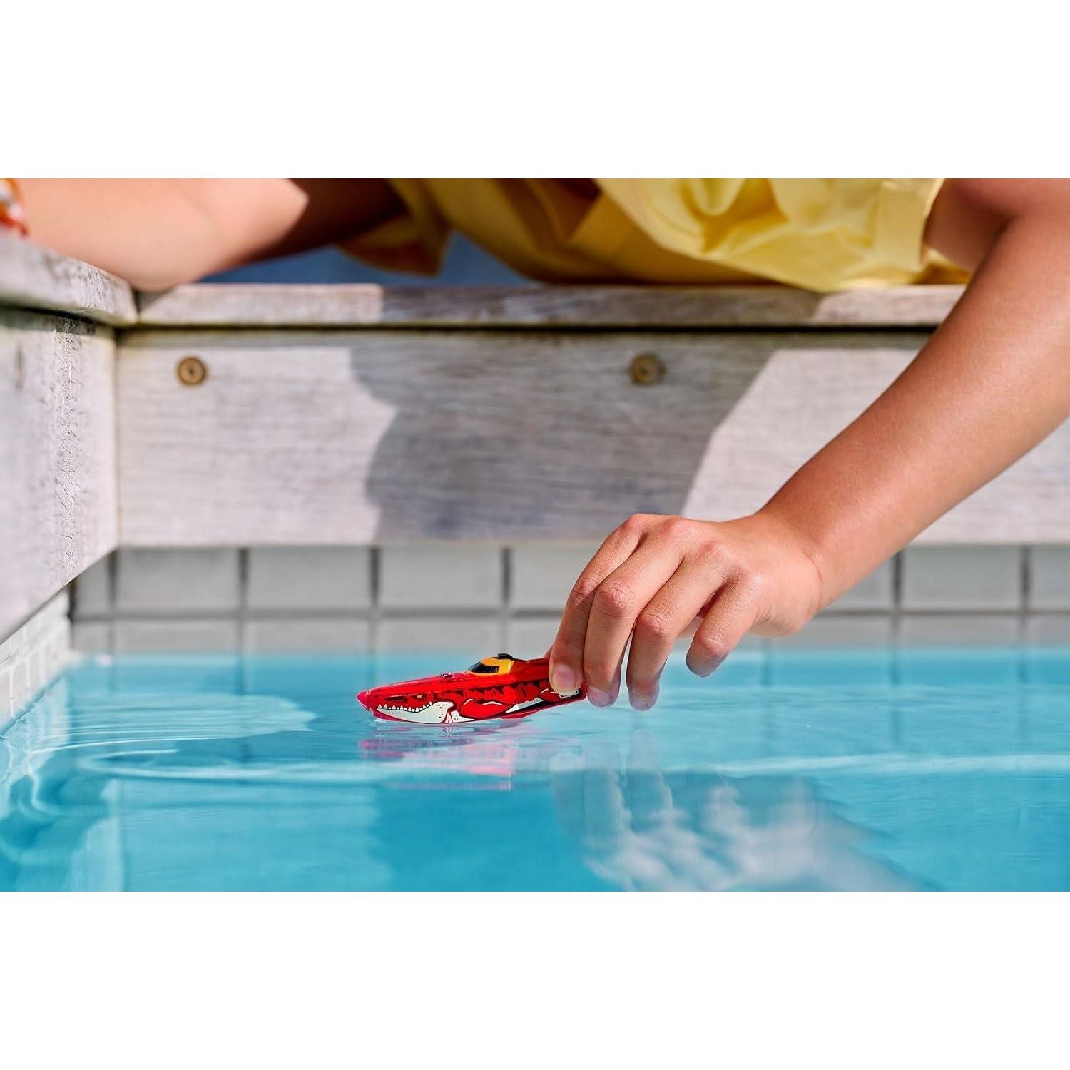 ZURU S001-Robo Alive Series 1 Robotic Boats - Grey