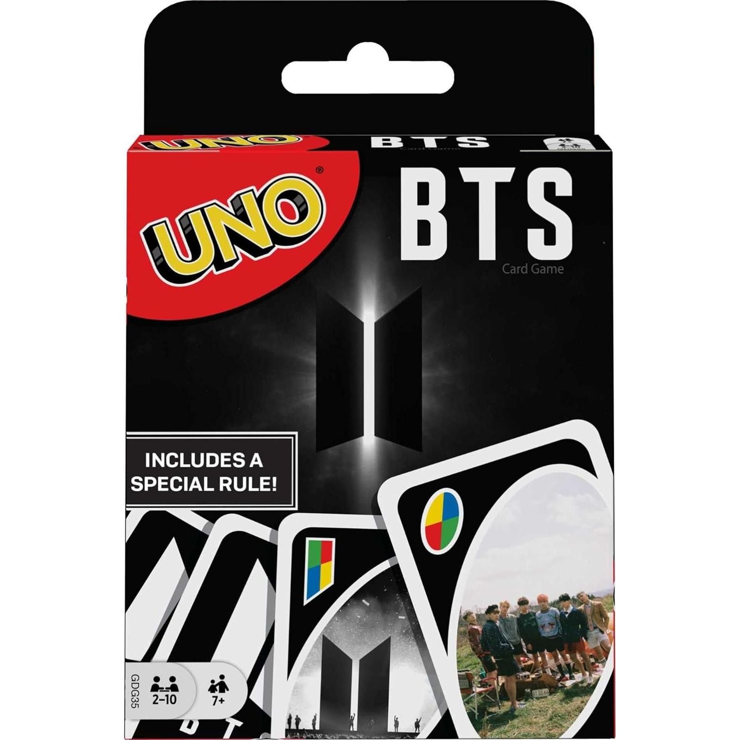 MATTELL BTS UNO CARD GAME Players 2-10