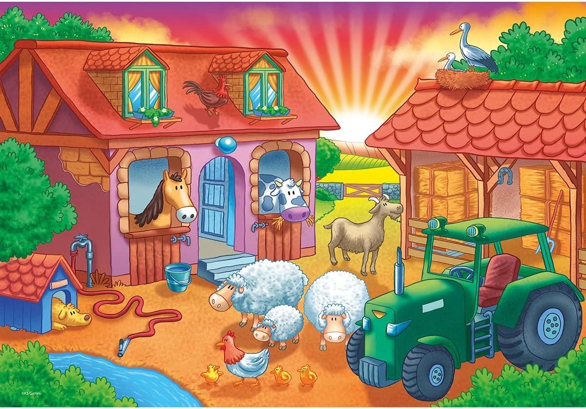 لعبة أحجية Sunrise Jumbo من KS Games، 12 قطعة