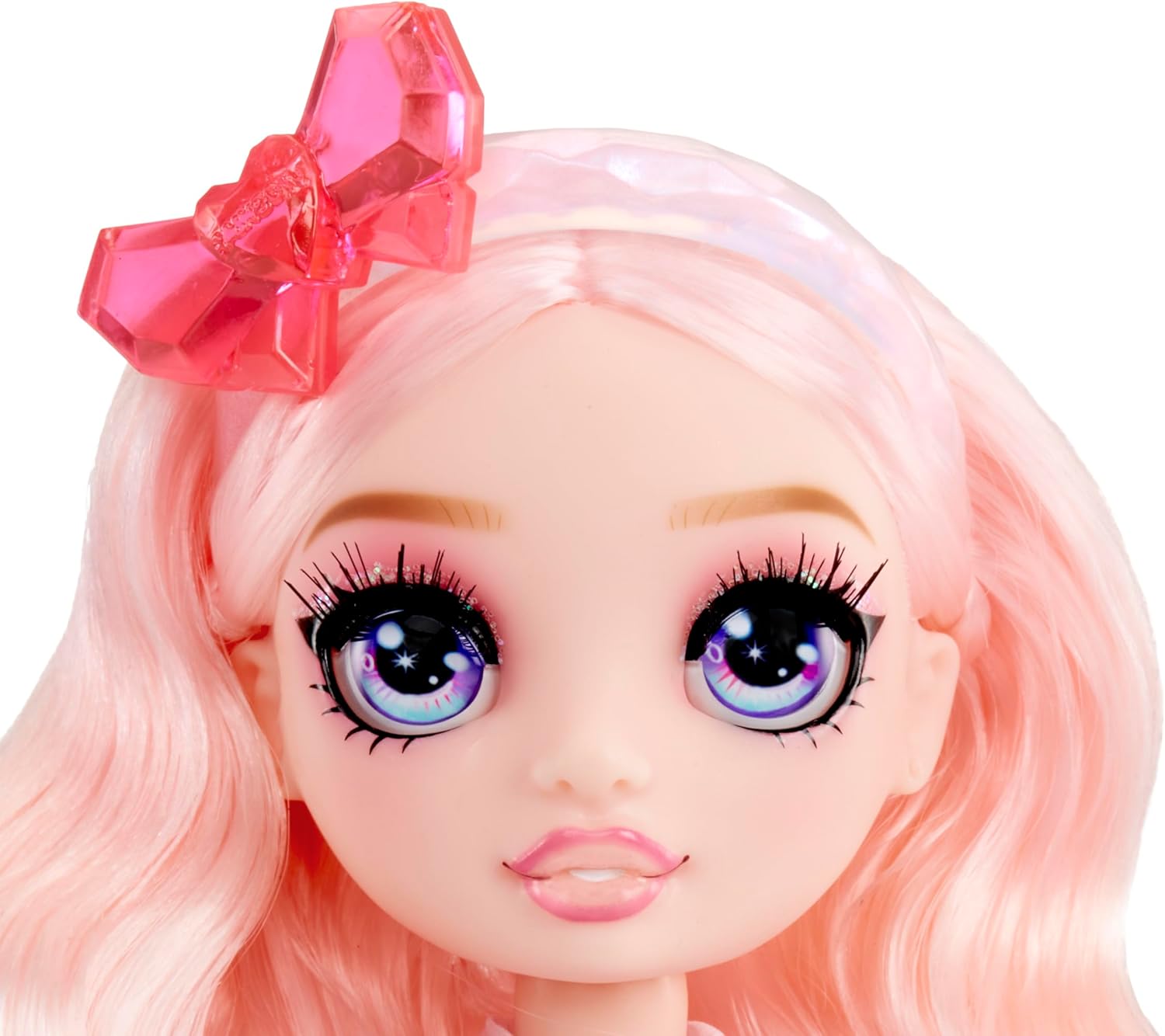 RAINBOW HIGH Creative Crystals Bella 28 cm Pink Mannequin Doll with Crystal Accessory Kit for You, Resin Game, Gift for 8+ Years, Non-Edible