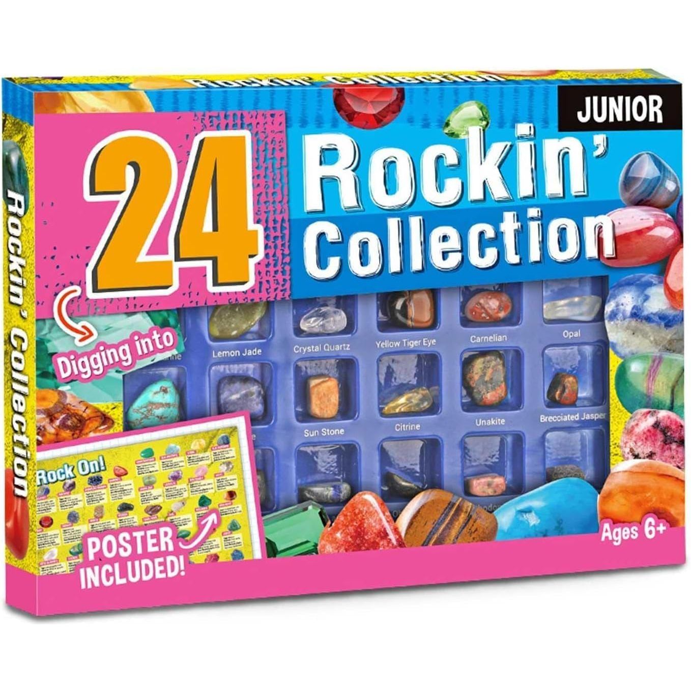 Eduman Rockin’ Collection - 24Pcs Junior G7373G, 6+