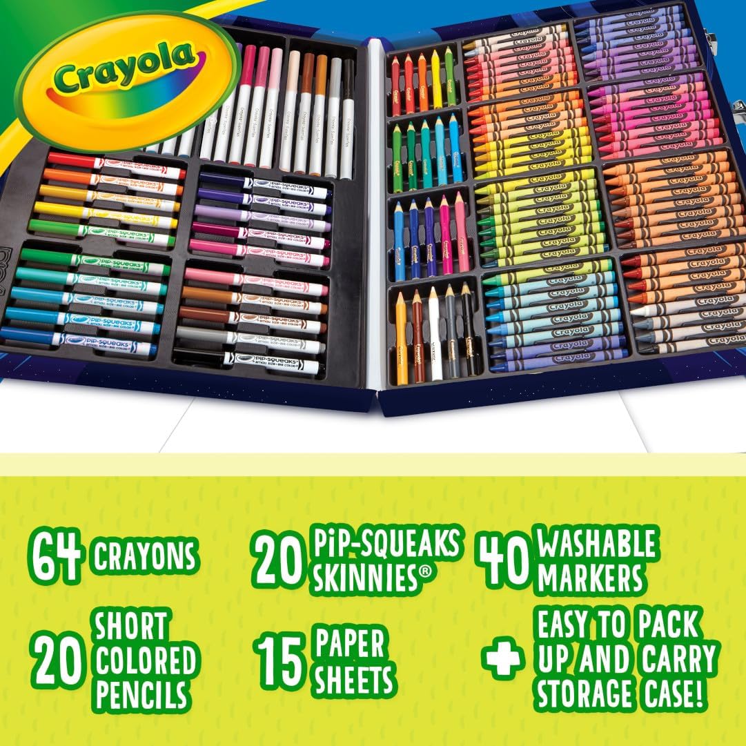 مجموعة CRAYOLA Inspiration Art - 140 قطعة