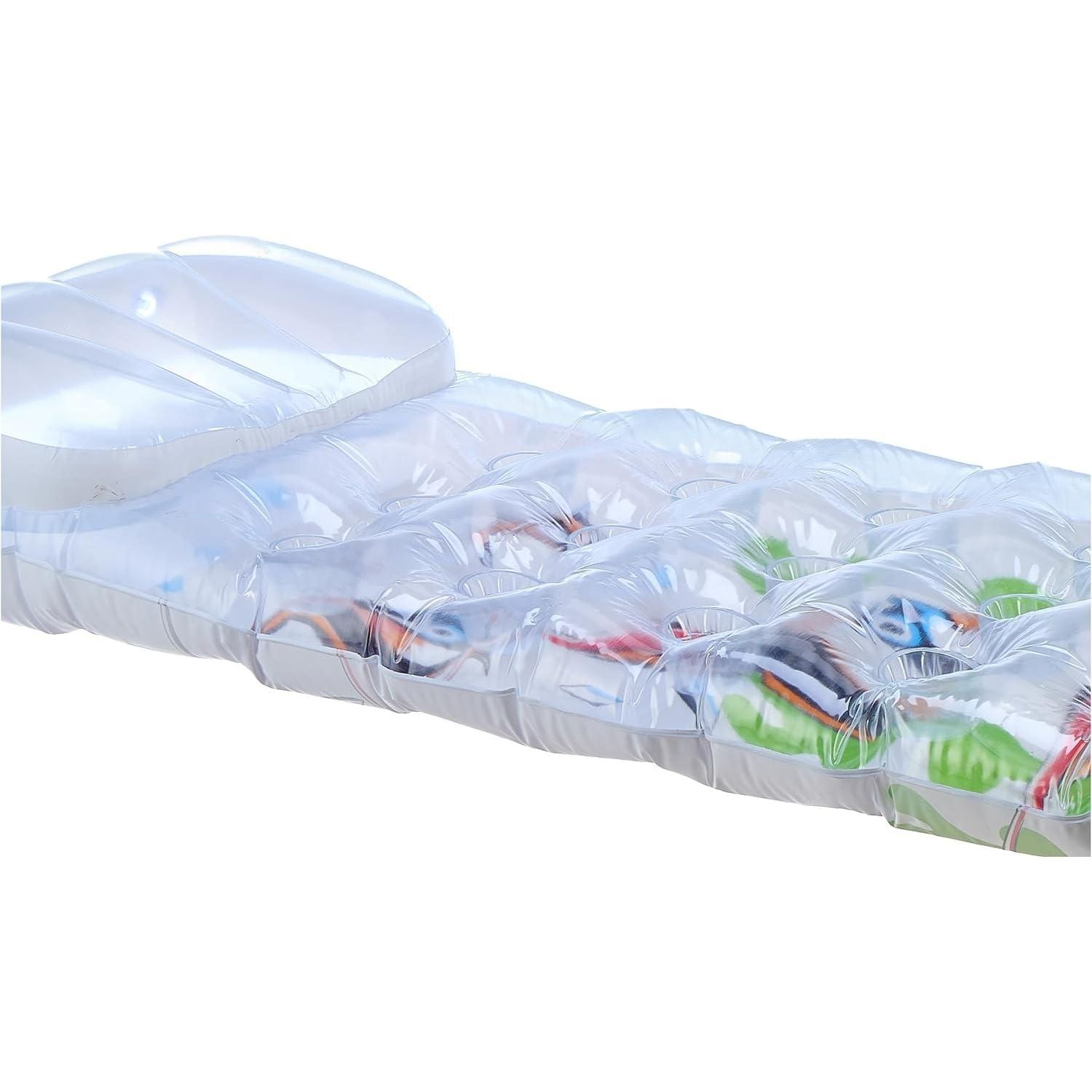 انتكس 58878 18 جيب قابل للنفخ ليلو 1.88 م × 71 سم - سمكة