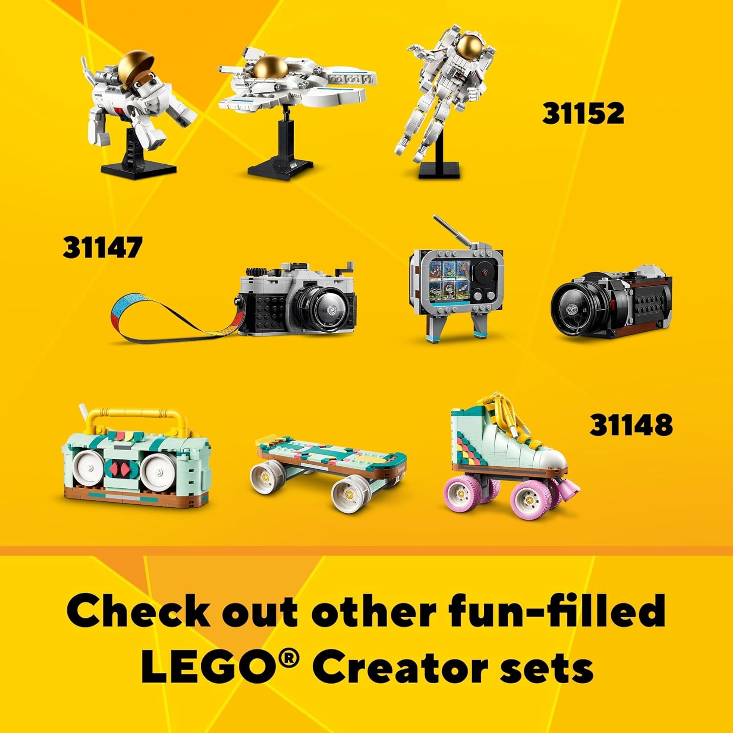 LEGO 31149 Creator 3 in 1 Flowers in Watering Can Building Toy, Transforms into Rain Boot or 2 Birds, Fun Animal Toy Easter Gift for Kids, Easter Basket Stuffers.