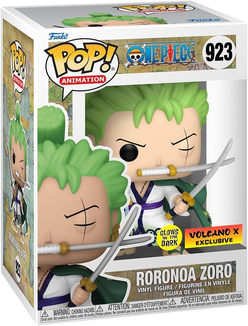 Funko POP! Animation One Piece Roronoa Zoro (Glow in The Dark)