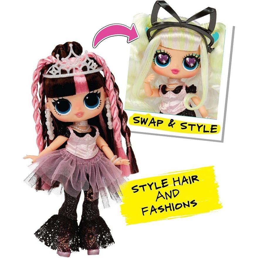L.O.L. Surprise! Tweens Surprise Swap Bronze-2-Blonde Billie Fashion Doll with 20+ Surprises Including Styling Head and Fabulous Fashions and Accessories