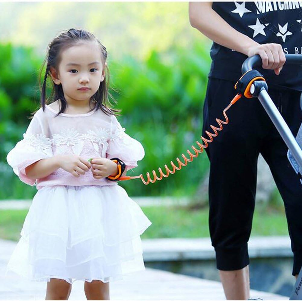 Hillento Baby Child Anti Lost Safety Wrist Link Harness Strap Rope Leash Walking Hand Belt for Toddlers