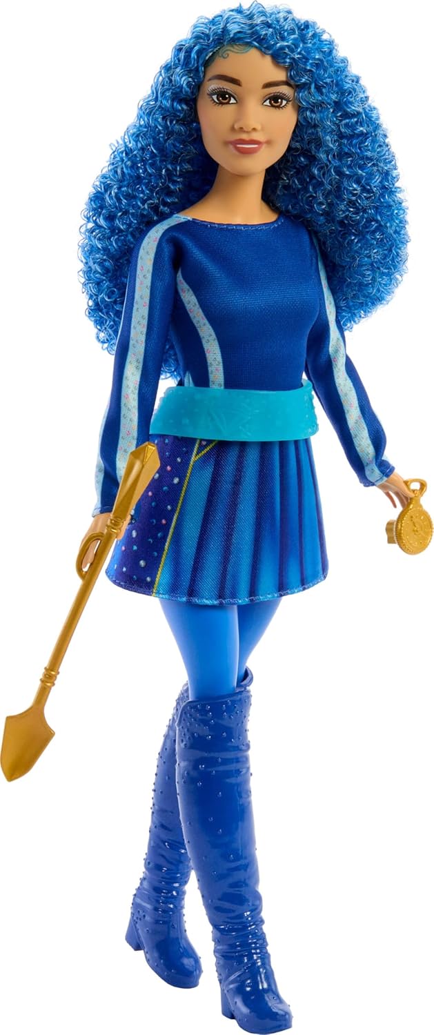 Mattel Disney Descendants: The Rise of Red Doll & Playset, The Sorcerer’s Cookbook with Princess Chloe Charming, Daughter of Cinderella, Mix for Surprise