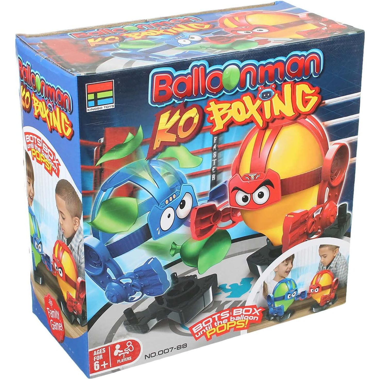 Balloon Man ko Boxing - Battle it out with your opponent to pop their balloonbot before yours to win the game!