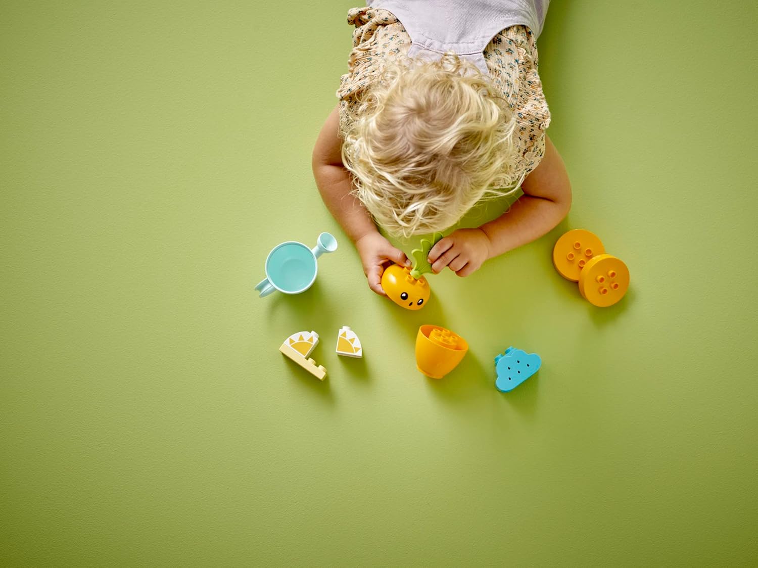 LEGO 10981 DUPLO My First Growing Carrot, Stacking Toys for Babies 1.5+ Years Old with 4 Vegetable Bricks, Learning Educational Toy for Toddlers