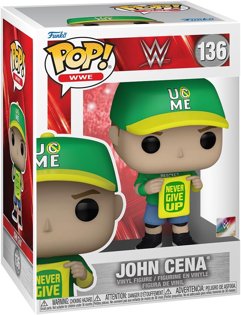 Funko POP! WWE: John Cena - (Never Give up) - Collectable