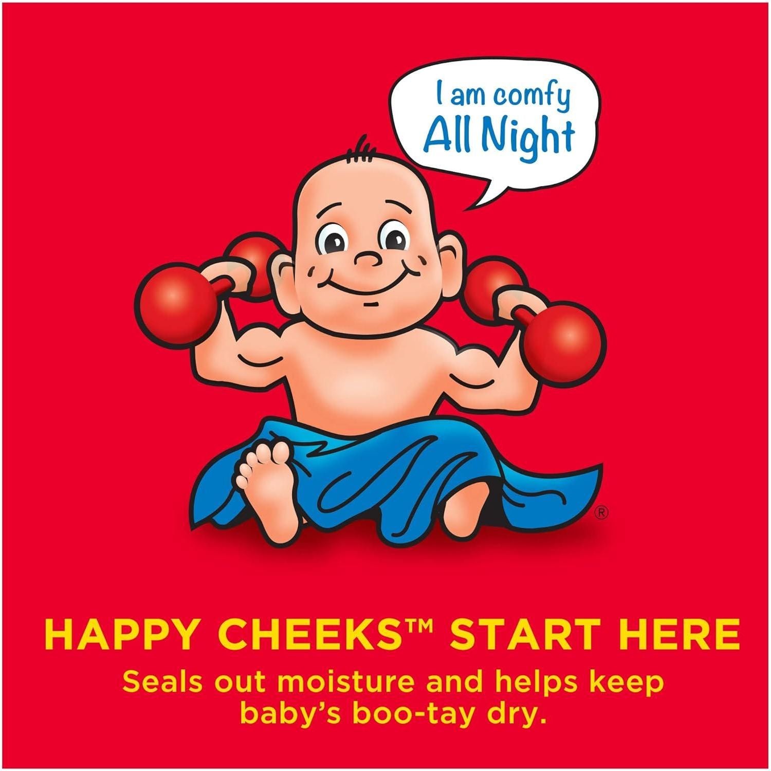 Boudreaux's Butt Paste Maximum Strength Diaper Rash Cream, Ointment for Baby