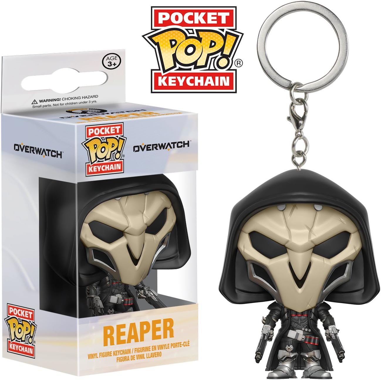 Funko Pop Keychain Overwatch Reaper Action Figure