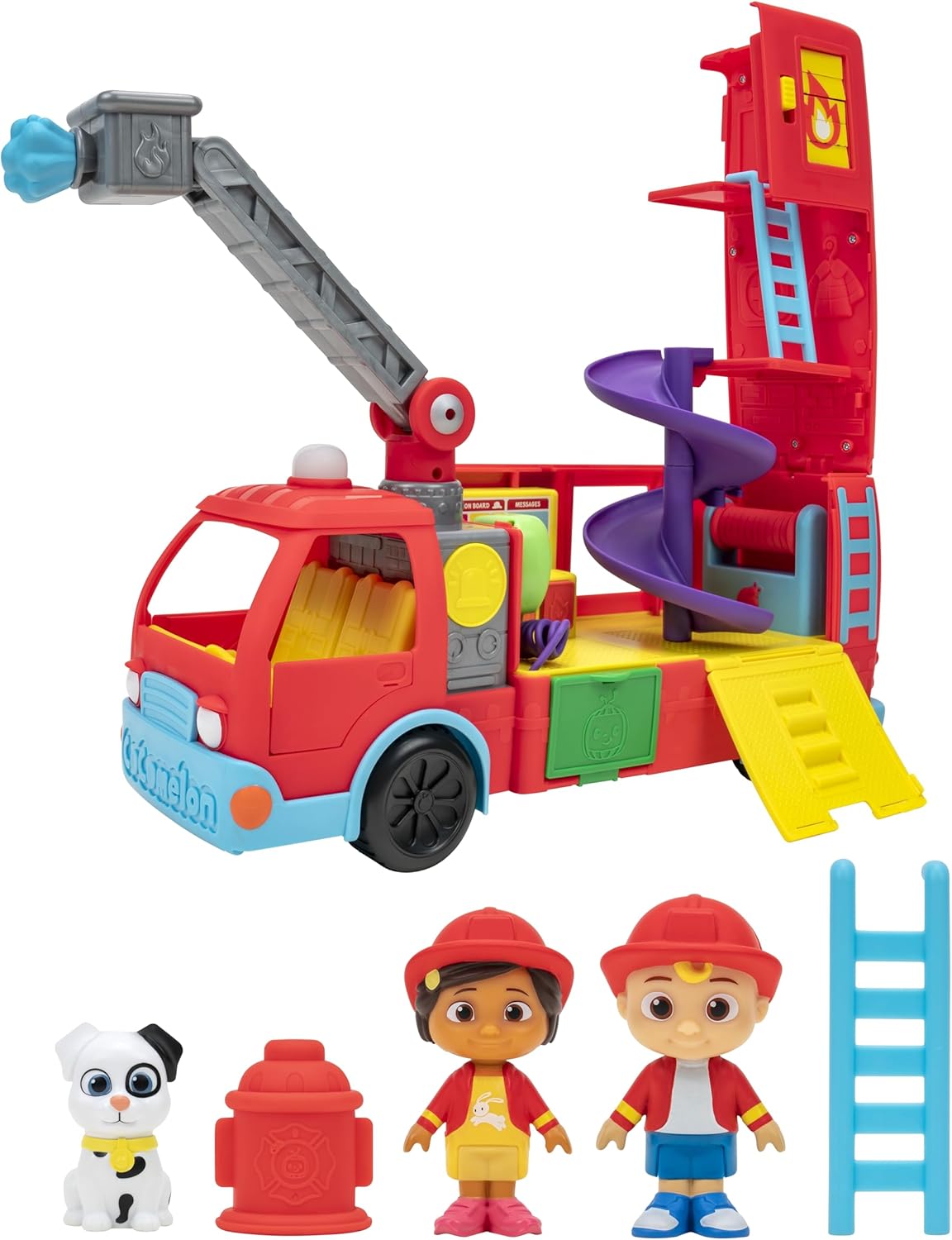 Cocomelon Deluxe Transforming Firetruck Battery Operated