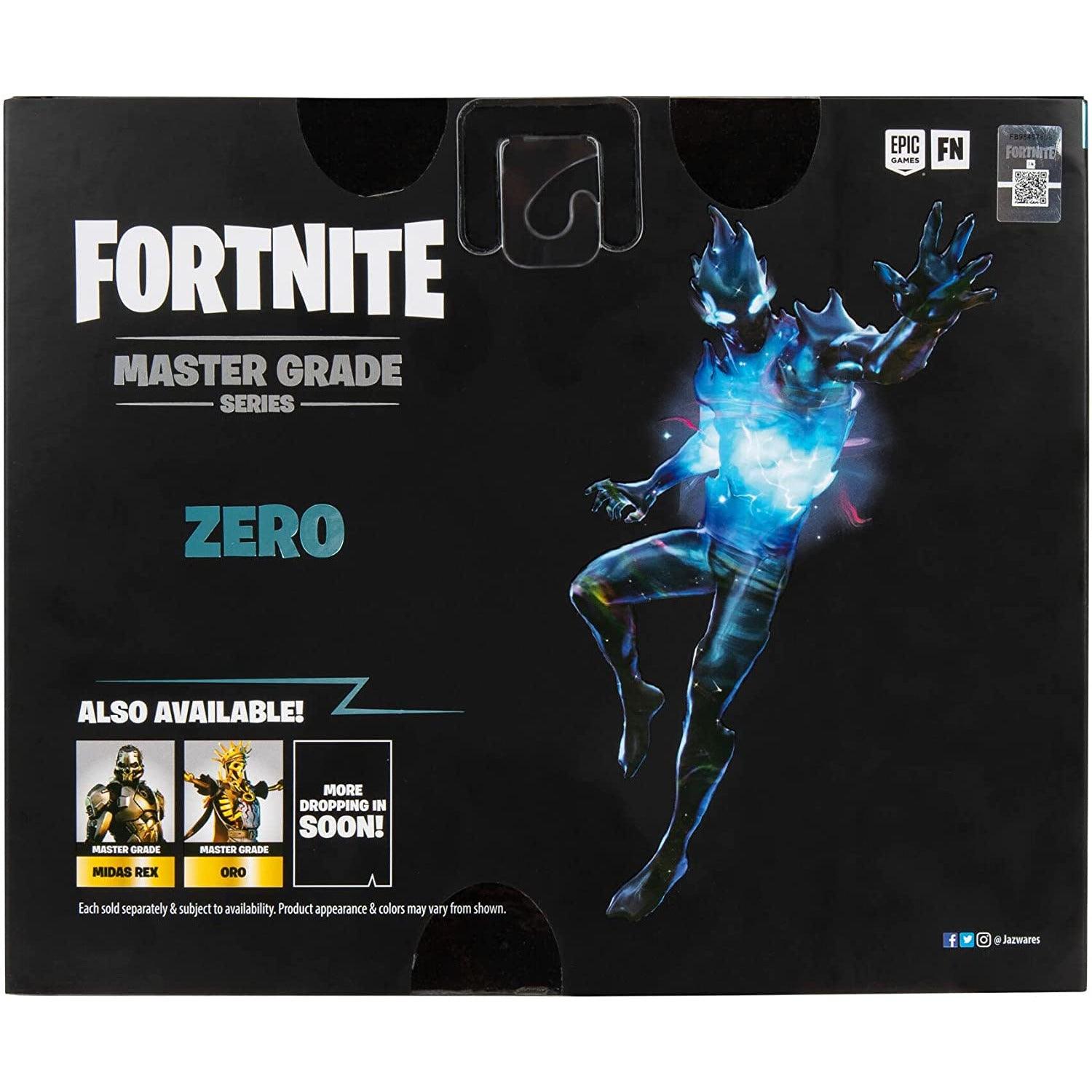 Fortnite Zero (Master Grade) - 4-Inch Articulated Light Up Figure - BumbleToys - 8+ Years, 8-13 Years, Action Battling, Action Figures, Boys, Figures, Fortnite, OXE, Pre-Order