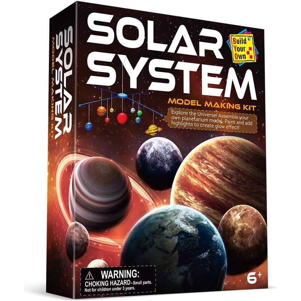 Eduman Build Your Own Solar System Model Making Kit T2430G, 6+