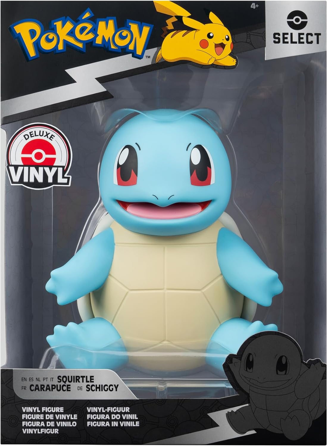 Jazwares Pokemon Select Deluxe Vinyl - Squirtle 20 سم 