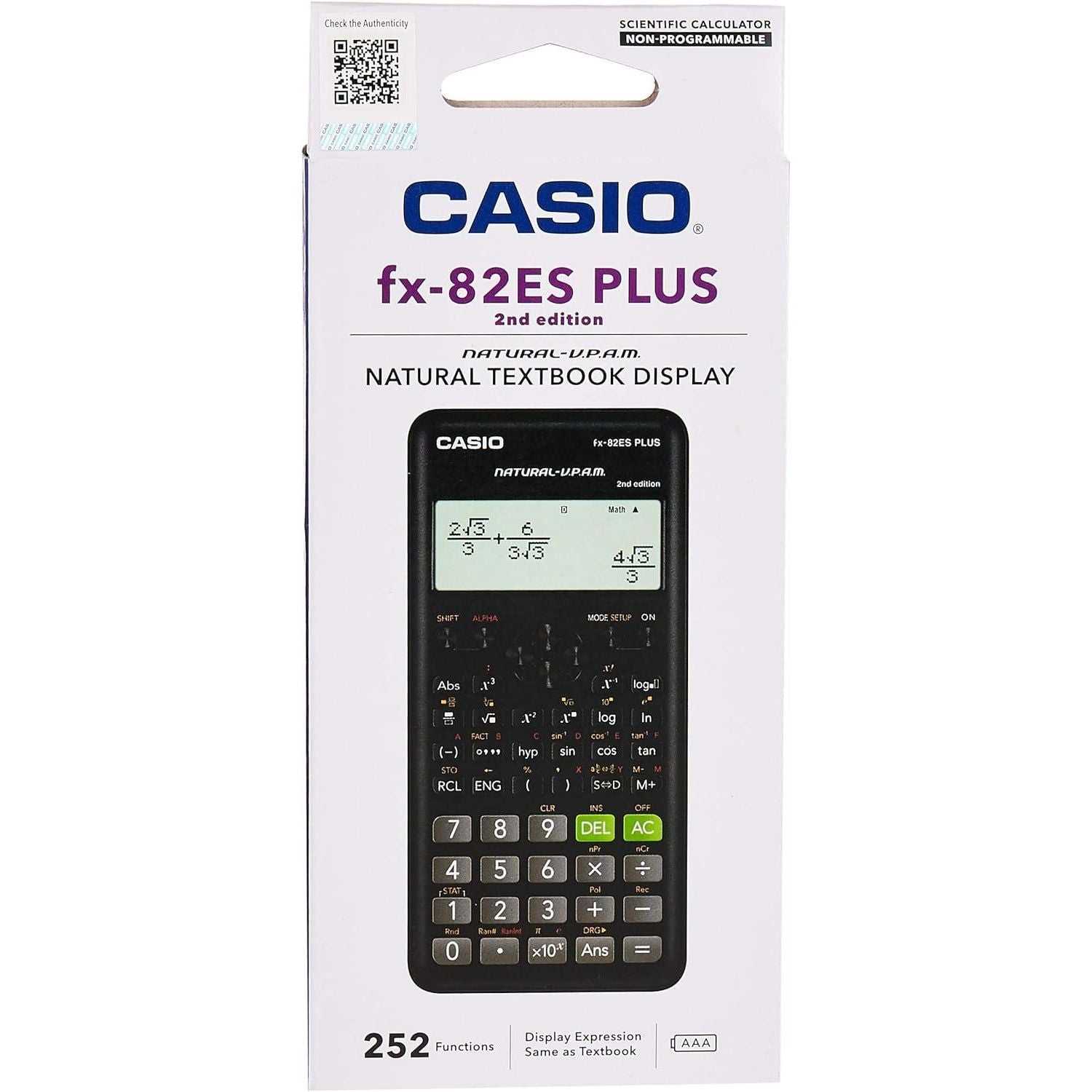 Casio Scientific Calculator [FX-82ES PLUS]