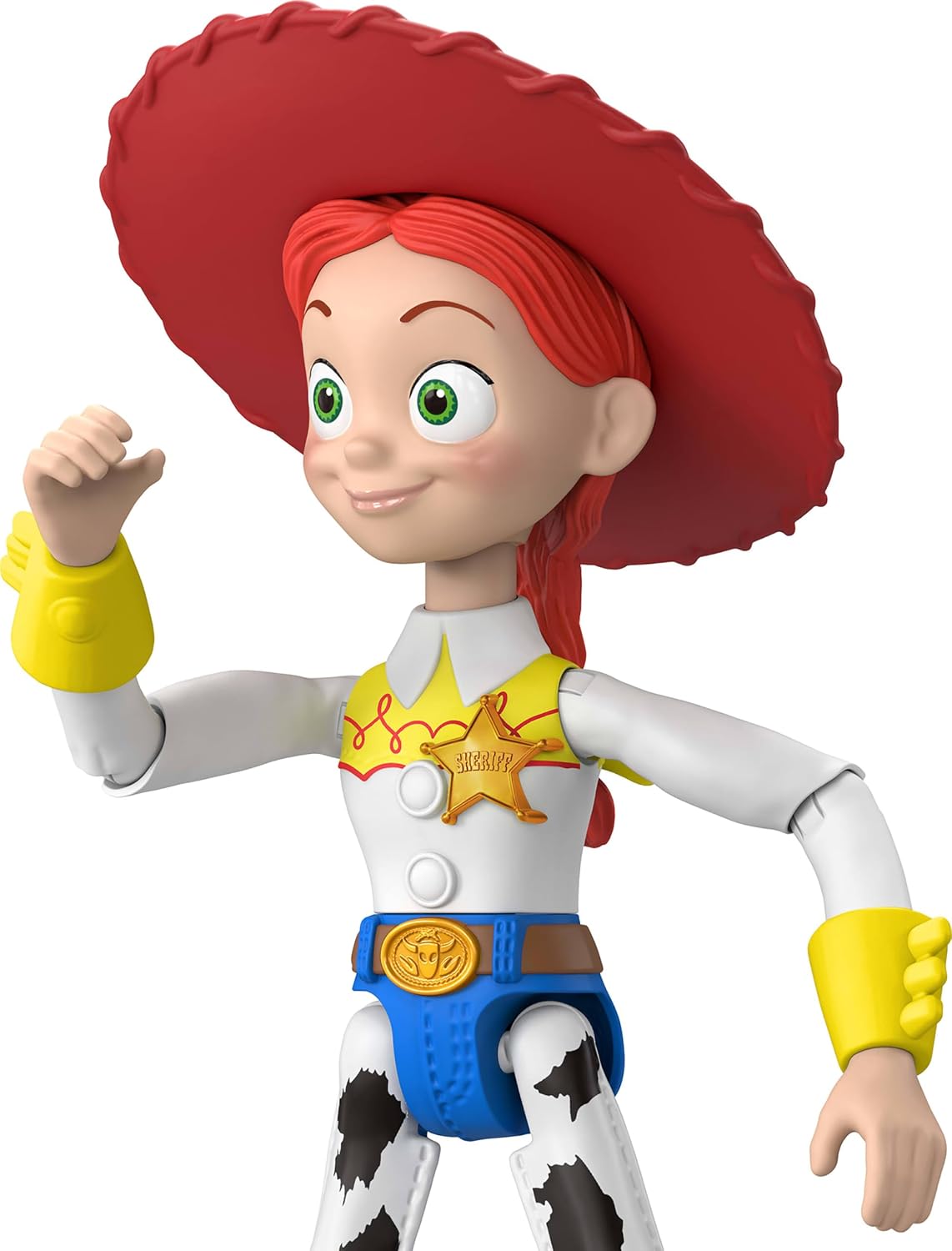 Mattel Disney and Pixar Toy Story Jessie Action Figures 7 Inch Playscale Key Characters, 8 Plus Posable Joints with Movie Accurate Design
