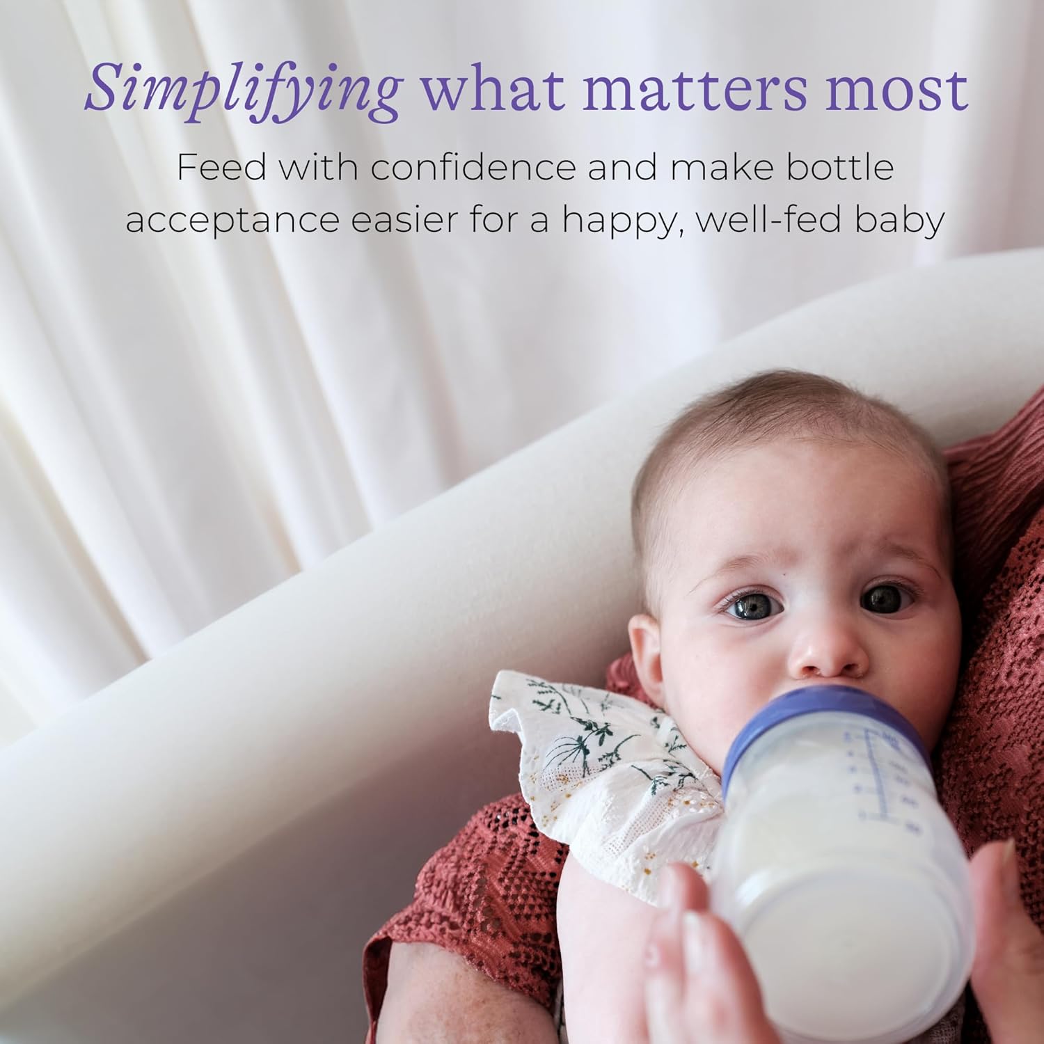 Lansinoh NaturalWave Baby Bottle Nipples – 100% Soft, Durable Silicone, Made Without BPA BPS, Anti-Colic, Supports Baby’s Developing Mouth and Teeth, Medium Flow, Size M, 2 Count, 3+ Months